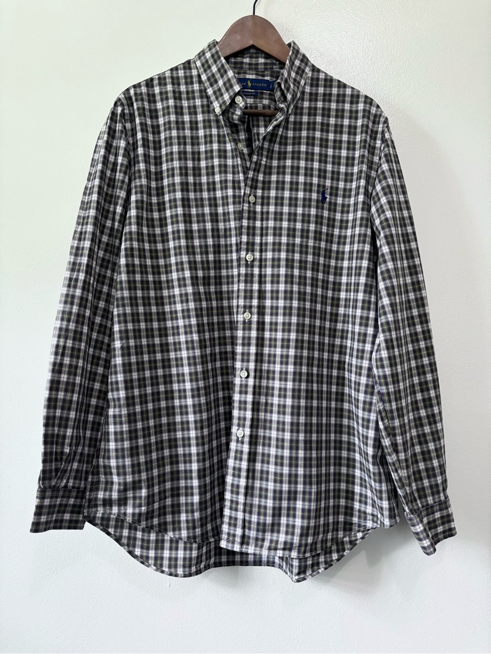 Ralph Lauren Men's Plaid Button-Down Shirt